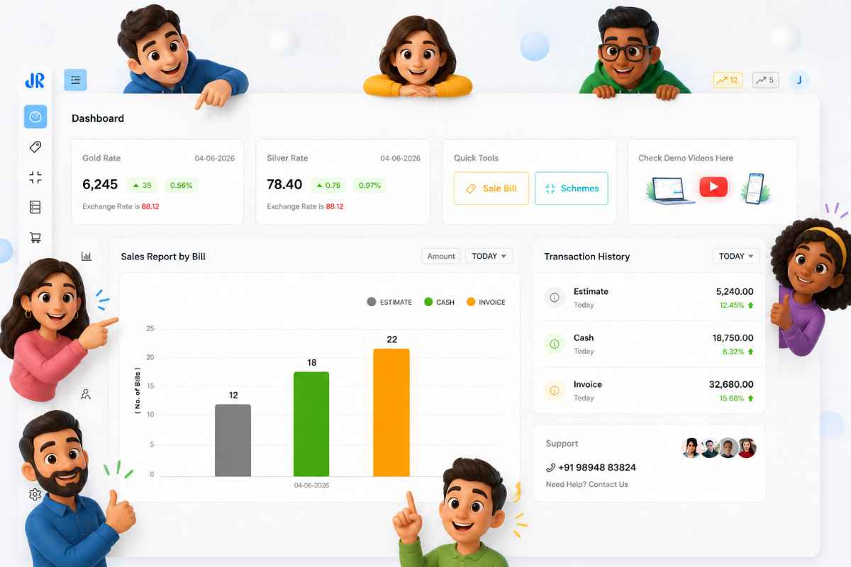 JewelR Software Features Overview