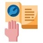 Icon representing the dangers of manual jewellery billing and generic software